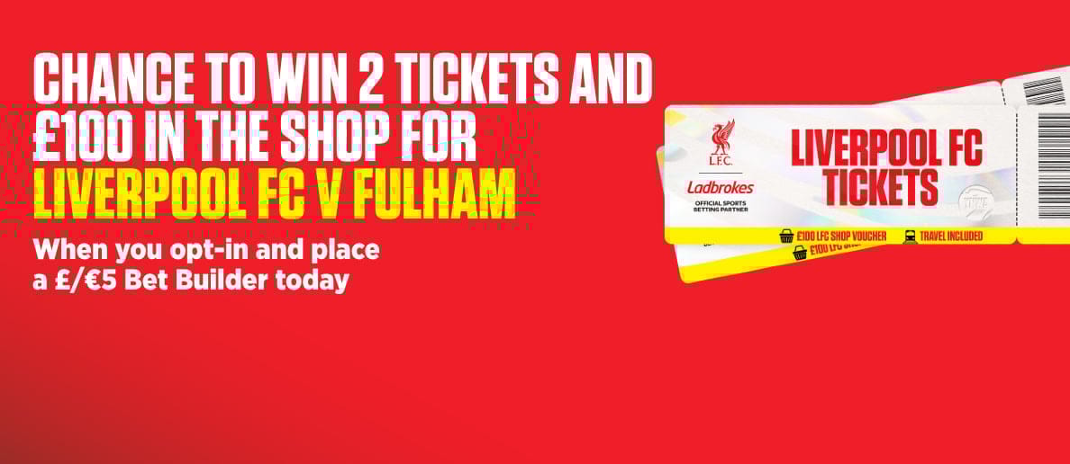 OnS-HPP-1188x516_CHANCE TO WIN 2 TICKETS AND 100 IN THE SHOP FOR LIVERPOOL FC V FULHAM_3