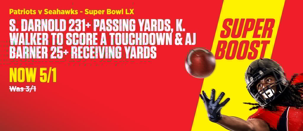 OnSHPP1188x516  S DARNOLD 231 PASSING YARDS K WALKER TO SCORE A TOUCHDOWN AJ BARNER 25 RECEIVING YAR