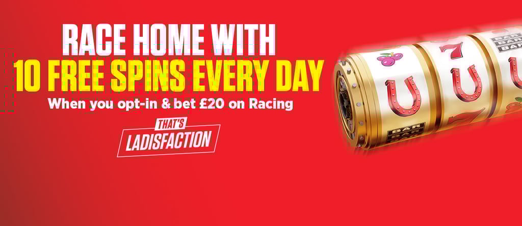 Race Day Rewards - Sports Banner 1188x516