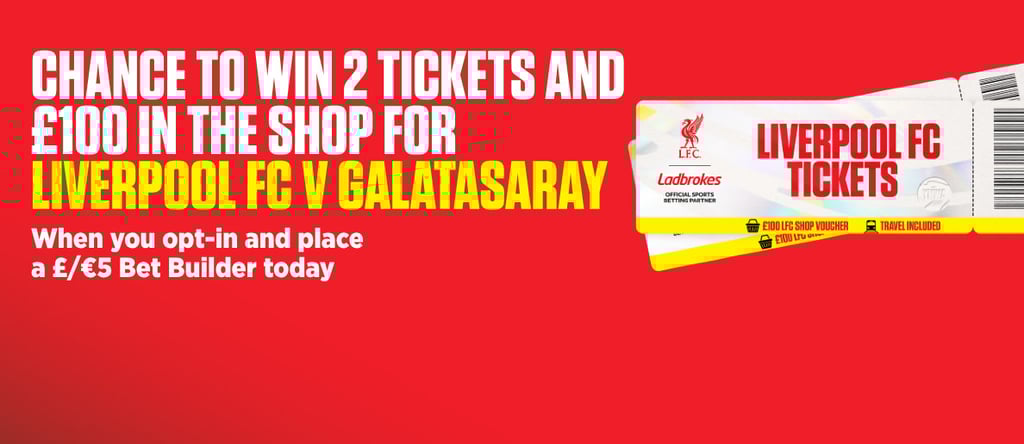 OnS-HPP-1188x516_CHANCE TO WIN 2 TICKETS AND 100 IN THE SHOP FOR LIVERPOOL FC V GALATASARAY