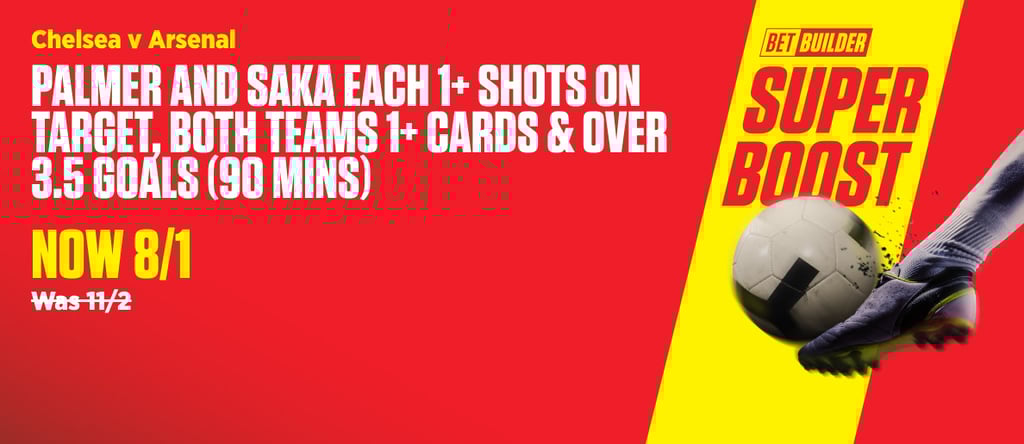 OnS-HPP-1188x516 _ PALMER AND SAKA EACH 1 SHOTS ON TARGET BOTH TEAMS 1 CARDS OVER 3 5 GOALS 90 MINS